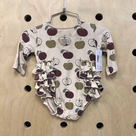 Apples Ruffle Bubble Romper