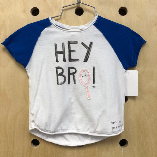 Hey Bro Raglan Tee
