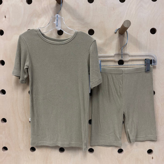 Tan Ribbed Loungewear