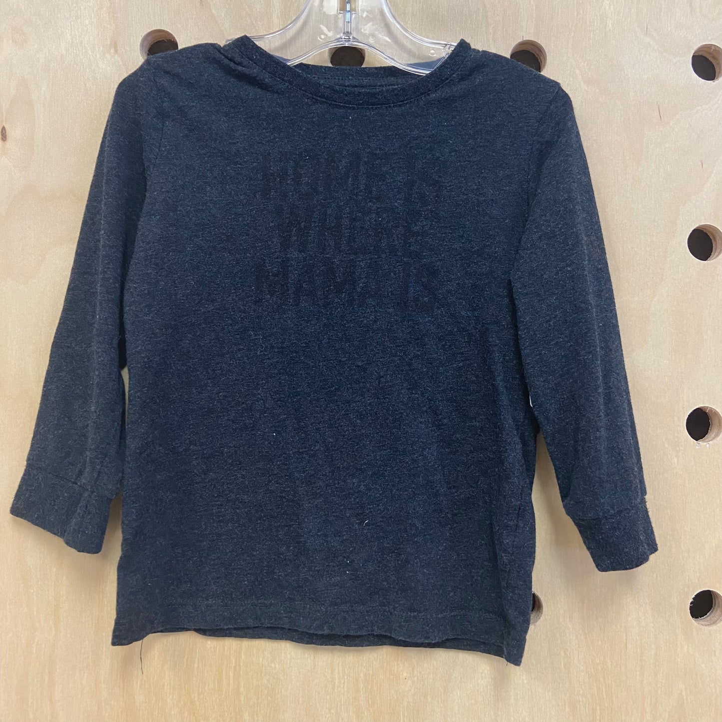Grey Home Is Where Mama Is Tee