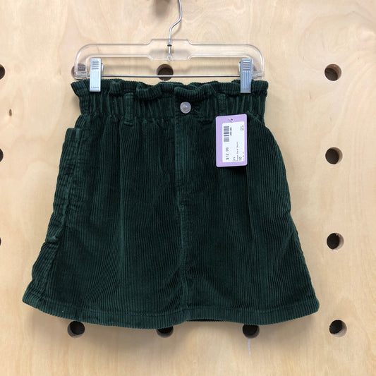 Green Cord Skirt