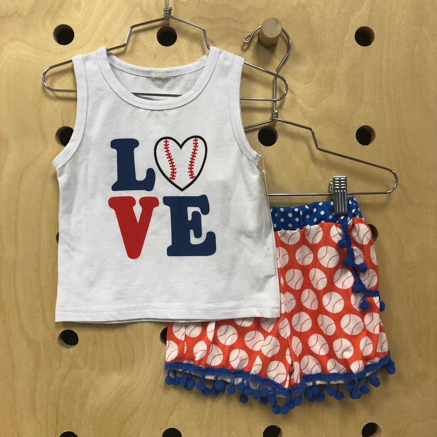 Love Baseball Outfit