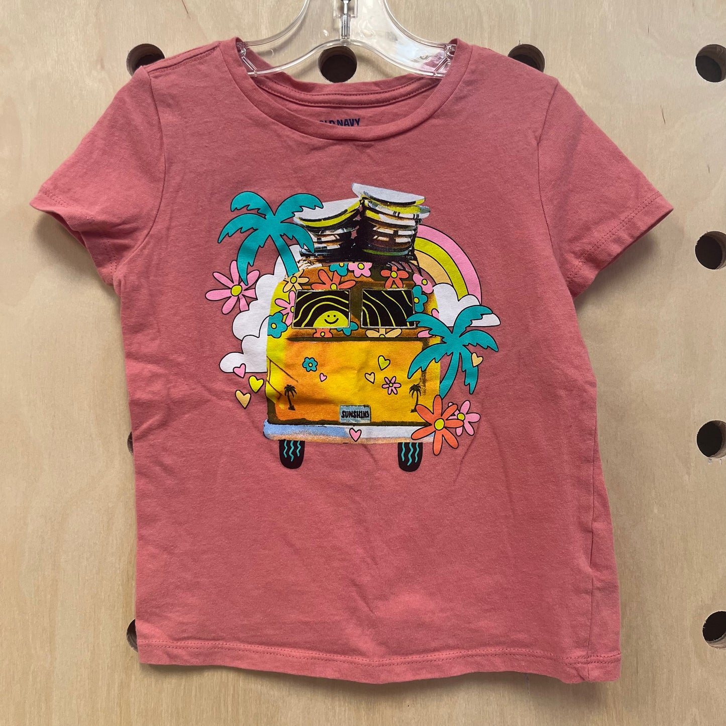 Pink Surf Bus Tee