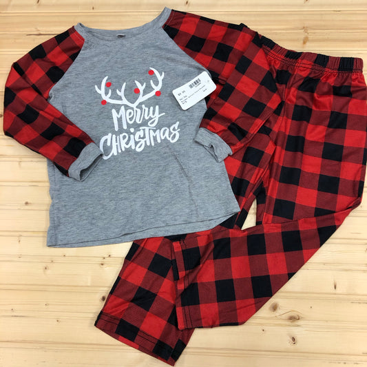 Reindeer Buffalo Plaid Pajamas