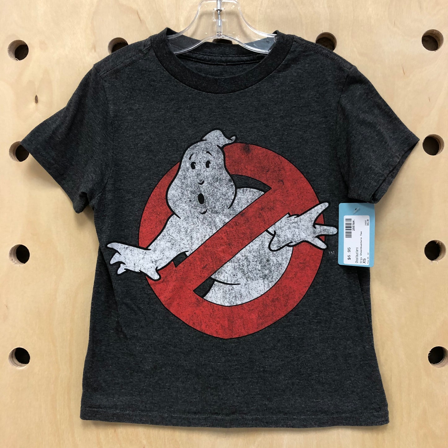 Grey Ghostbusters Tee