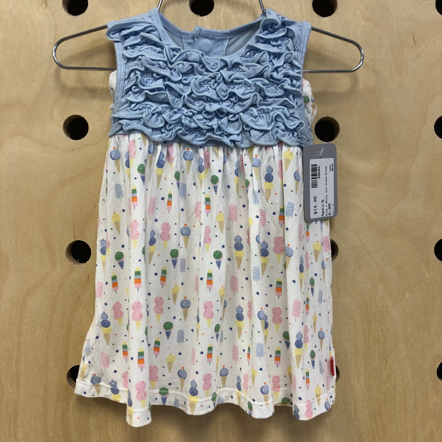 Blue + White Ice Cream Dress