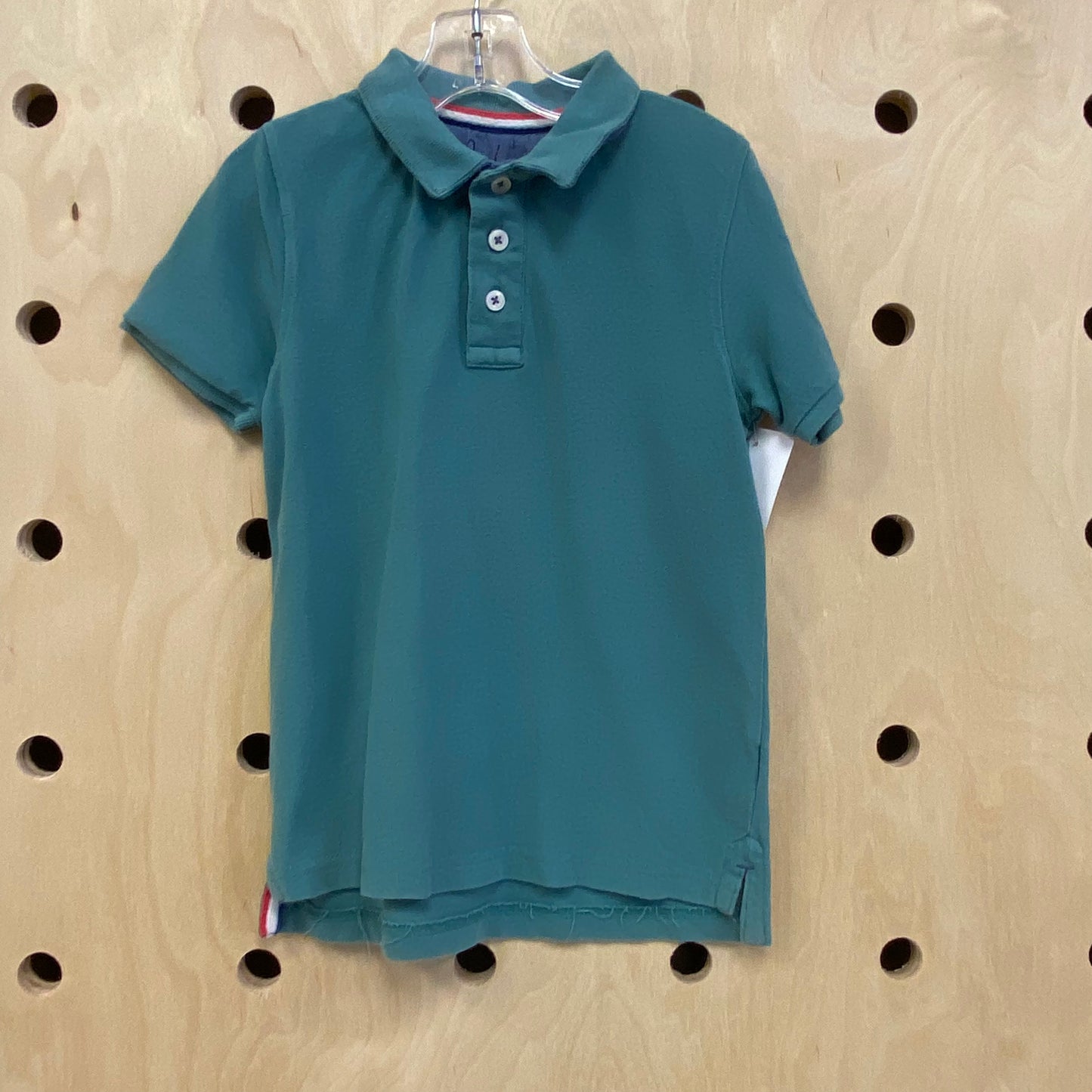 Teal Polo Top