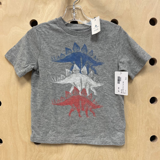 Grey RWB Dino Tee NEW!