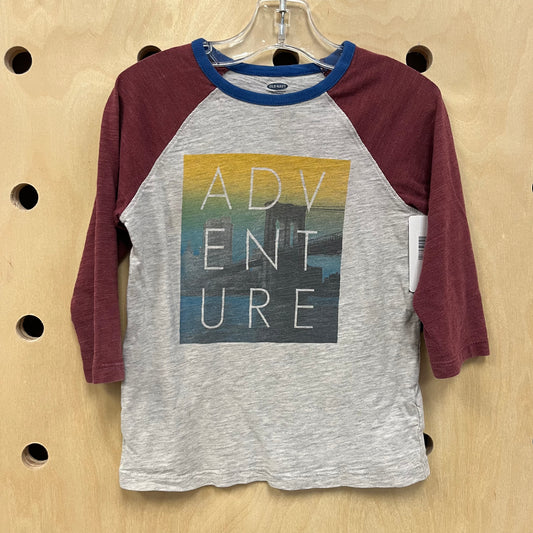 Adventure Raglan Tee