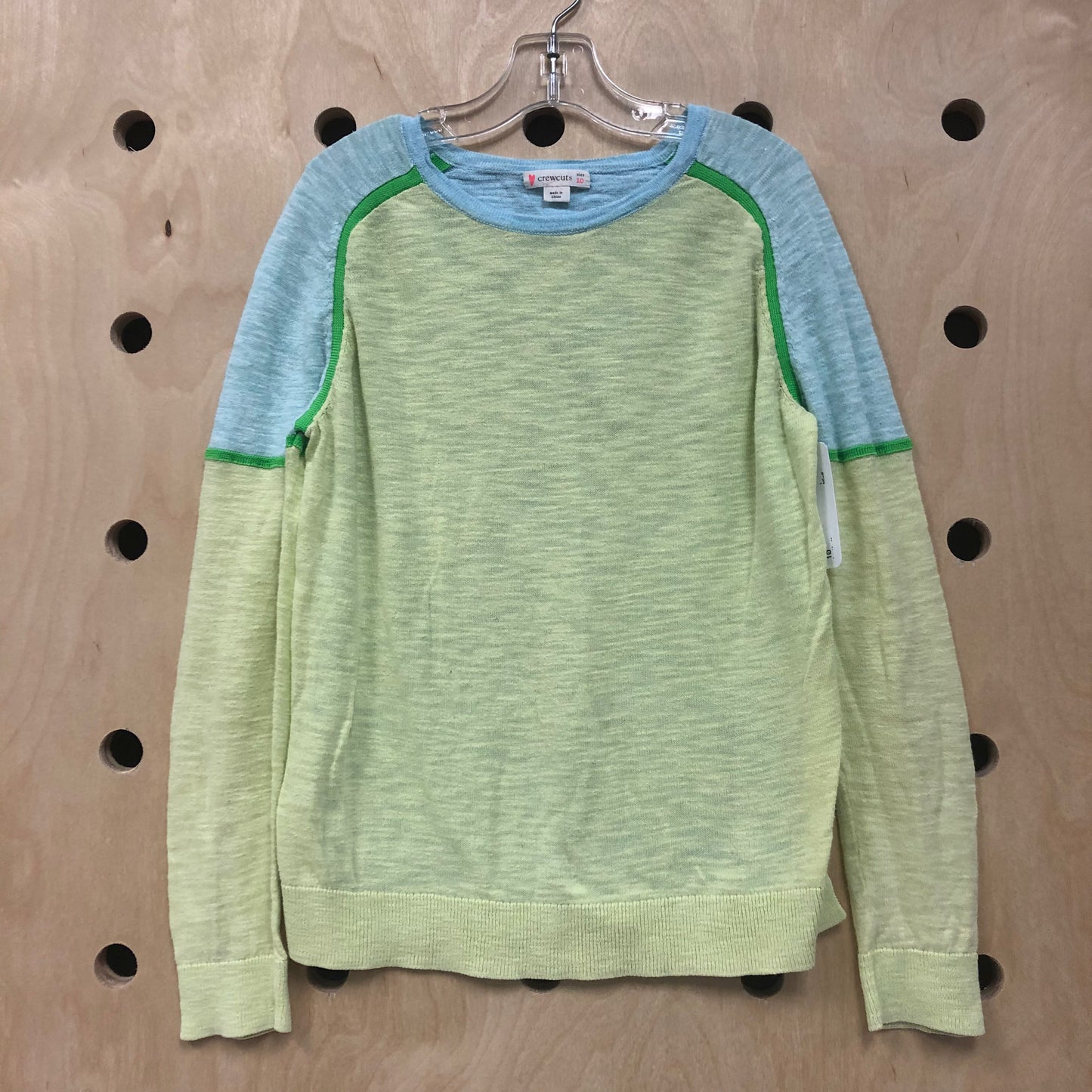 Lime & Blue Lightweight Sweater