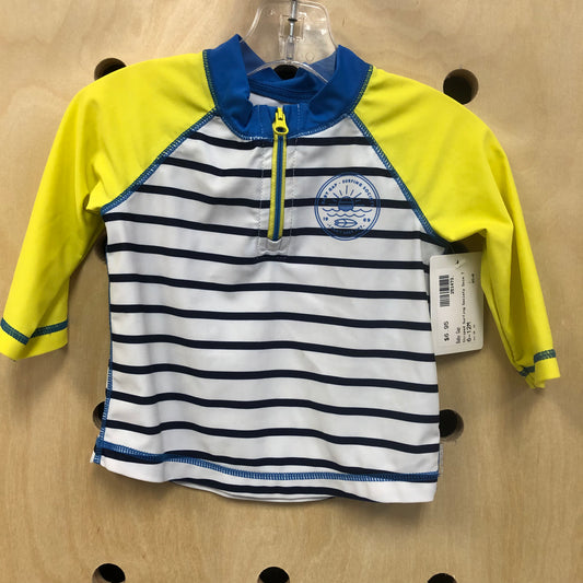 Striped Surfing Society Swim T