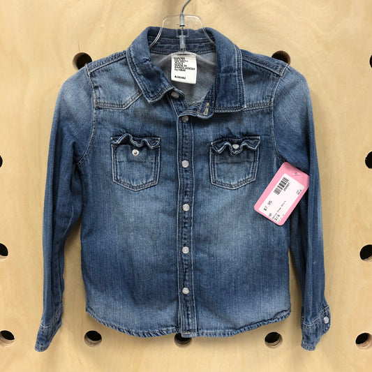 Denim Snap Shirt