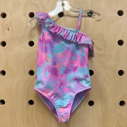 Unicorn Tie Dye Swimsuit
