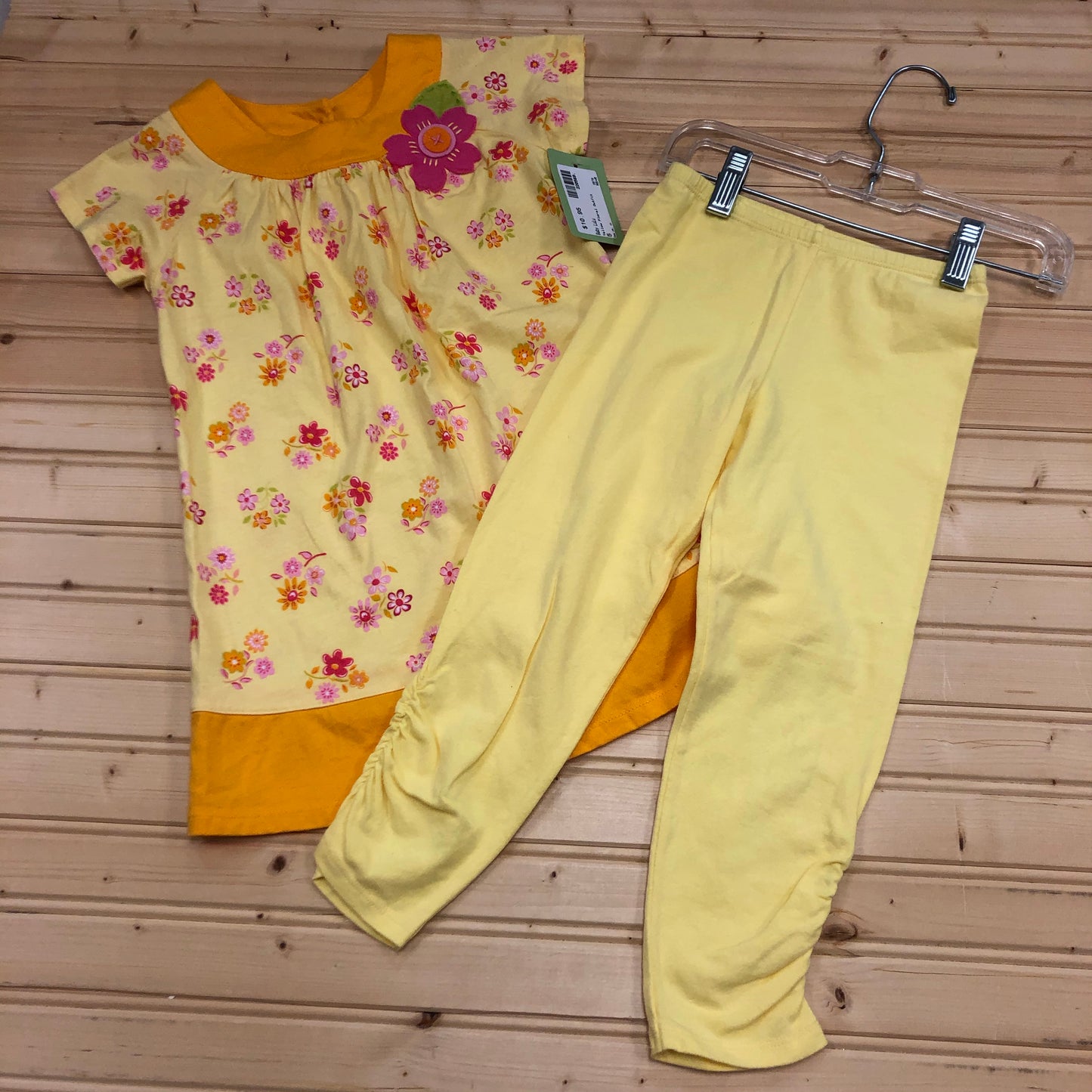 Yellow Floral Outfit
