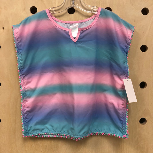 Pastel Watercolor Swim Cover