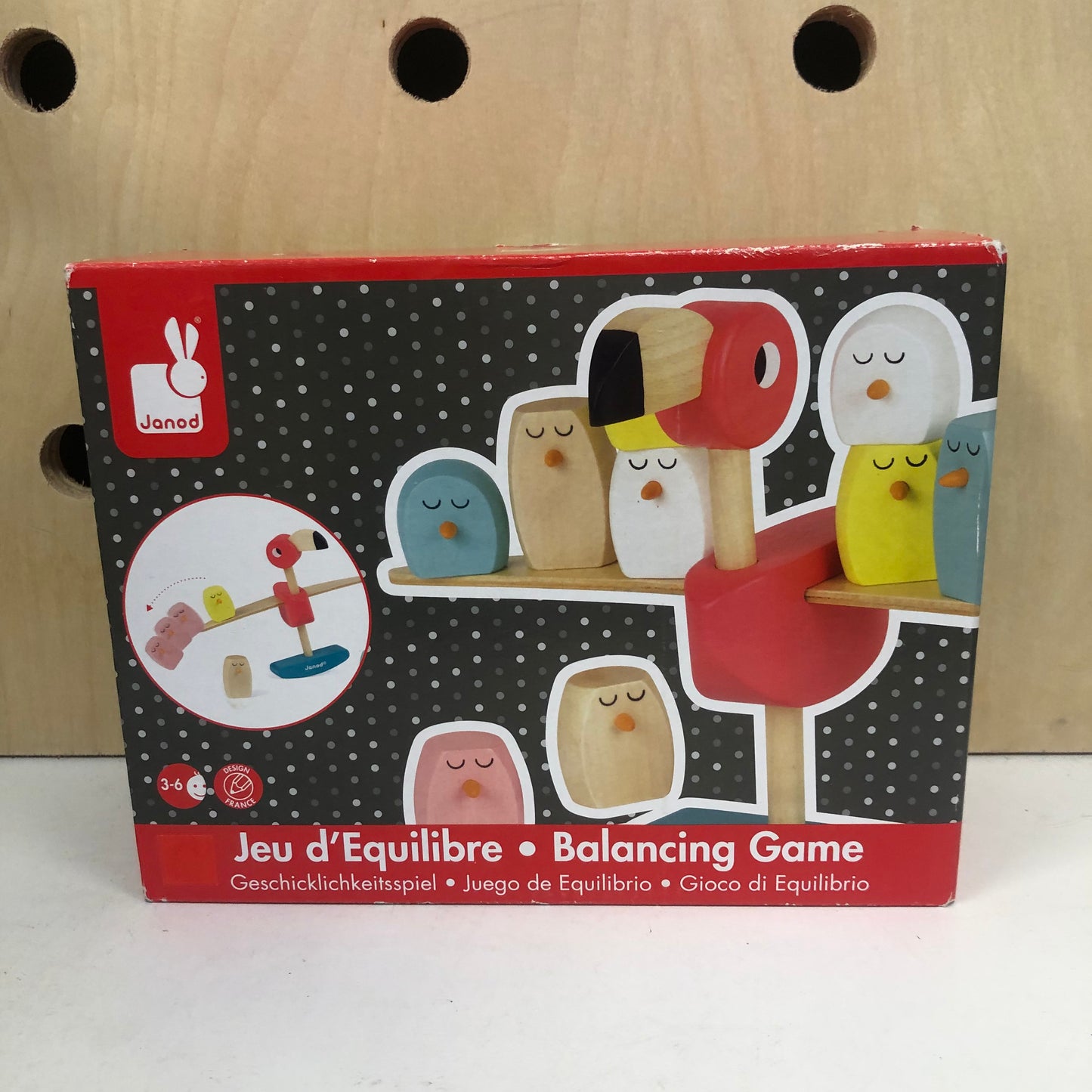 Wooden Balancing Game