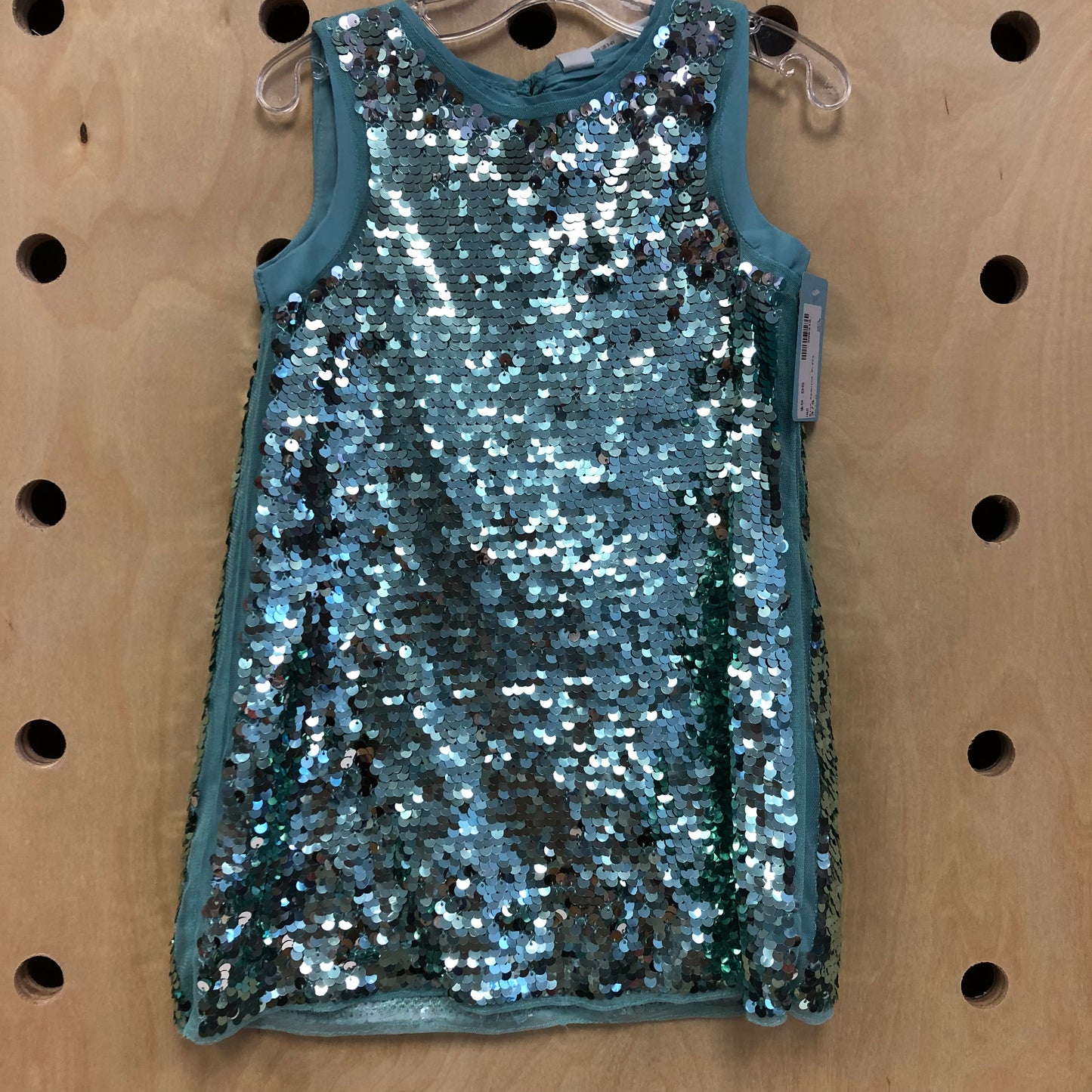 Blue Sequins Dress