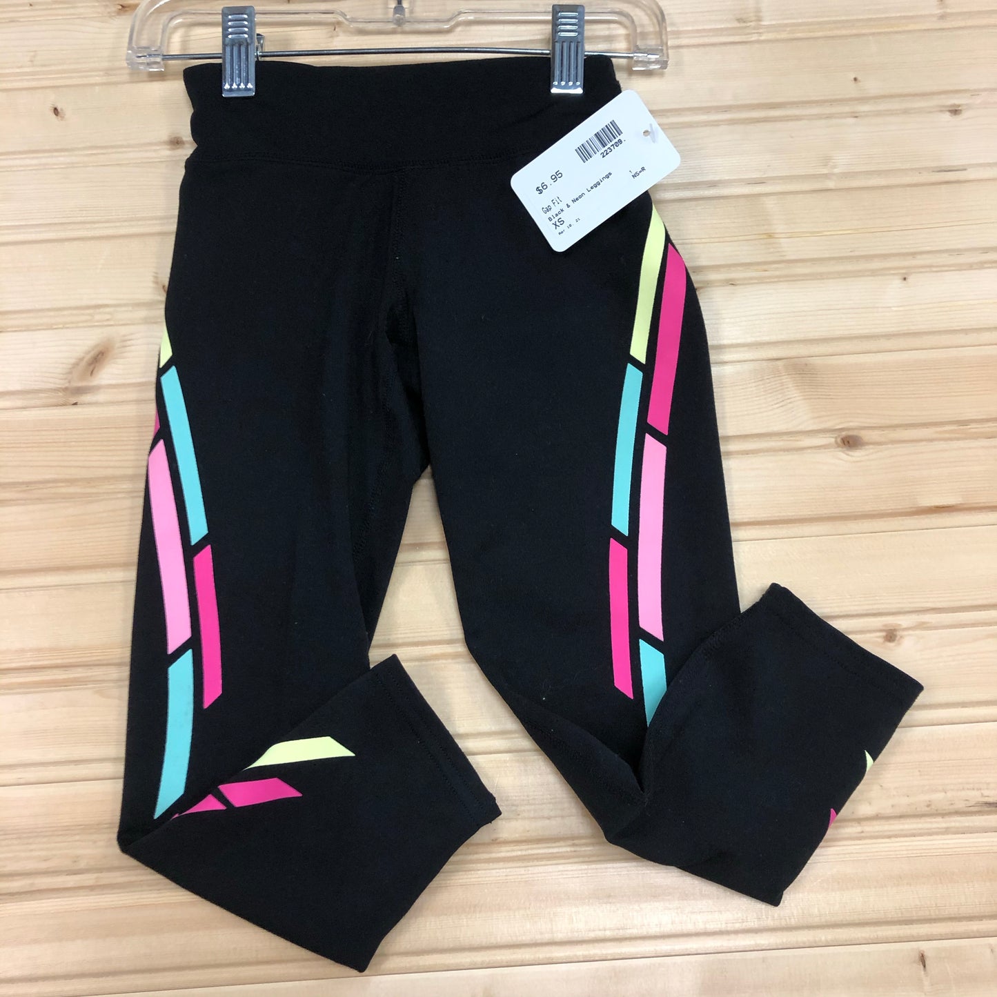 Black & Neon Leggings