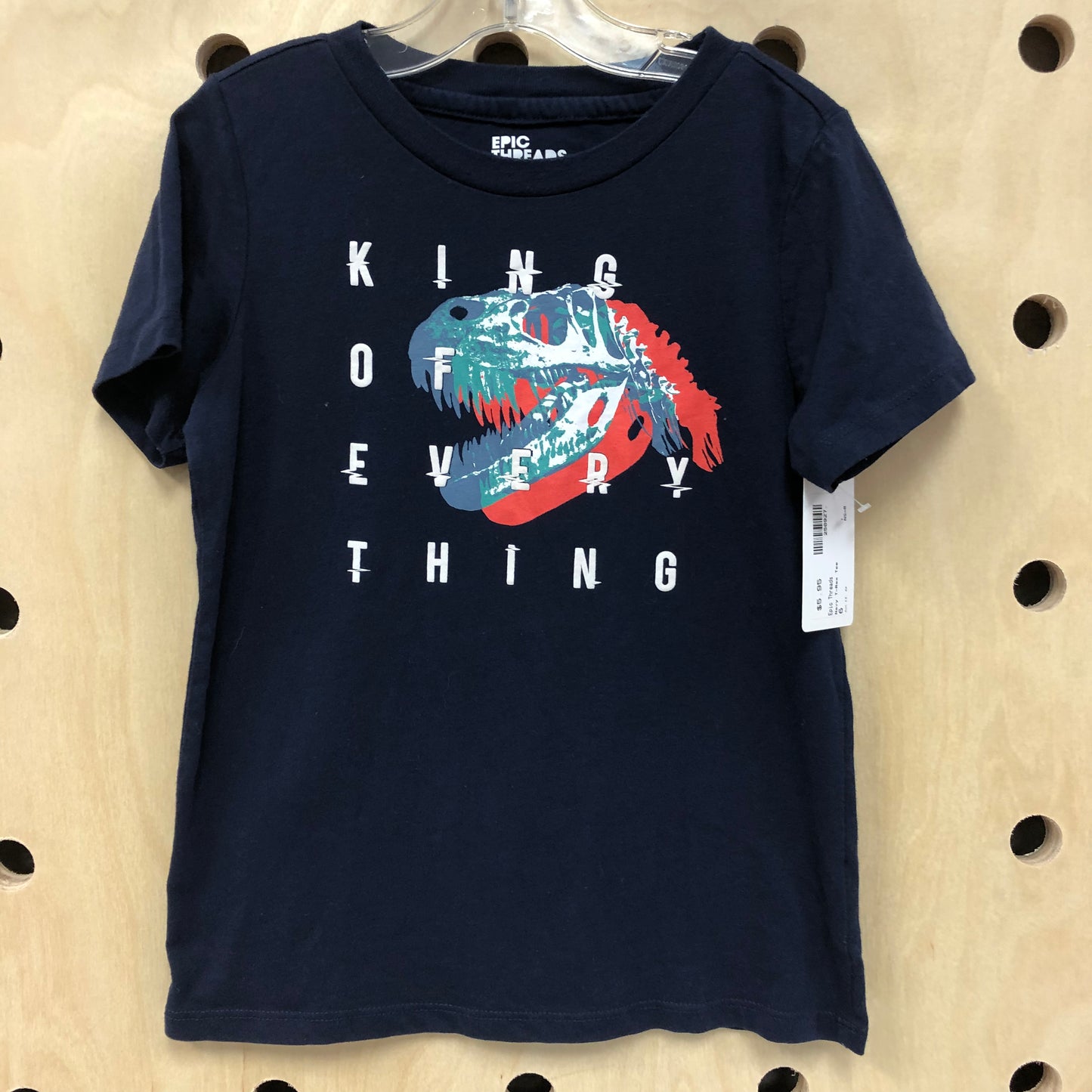 Navy T-Rex Tee