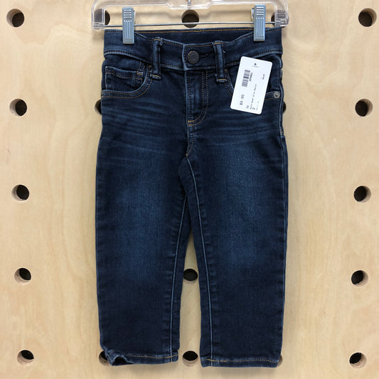 Dark Wash Slim Denim