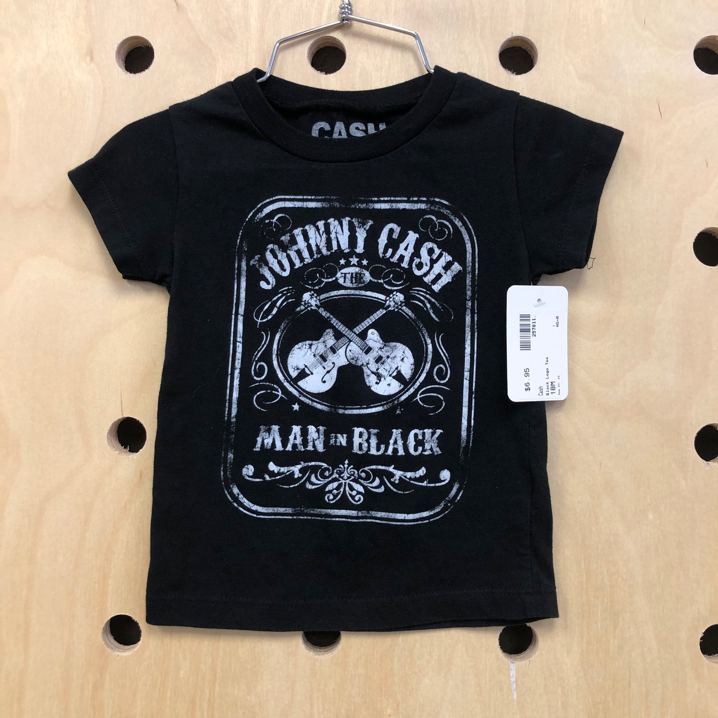 Black Logo Tee