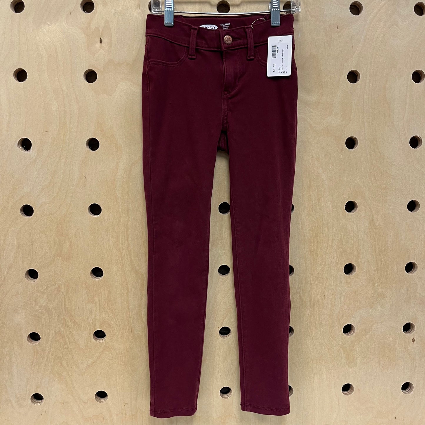 Maroon Ballerina Jeggings