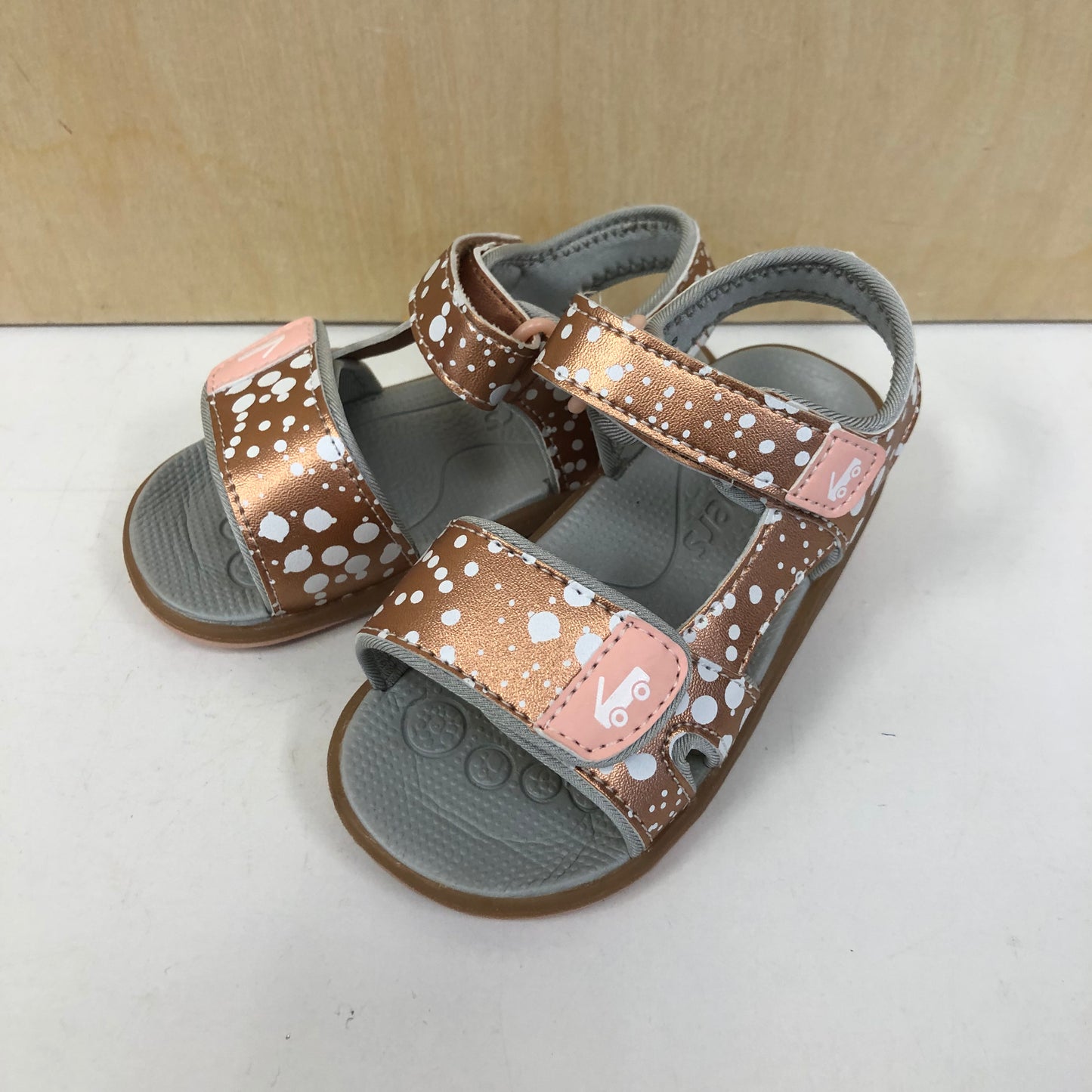 Rose Gold Jetty Sandals