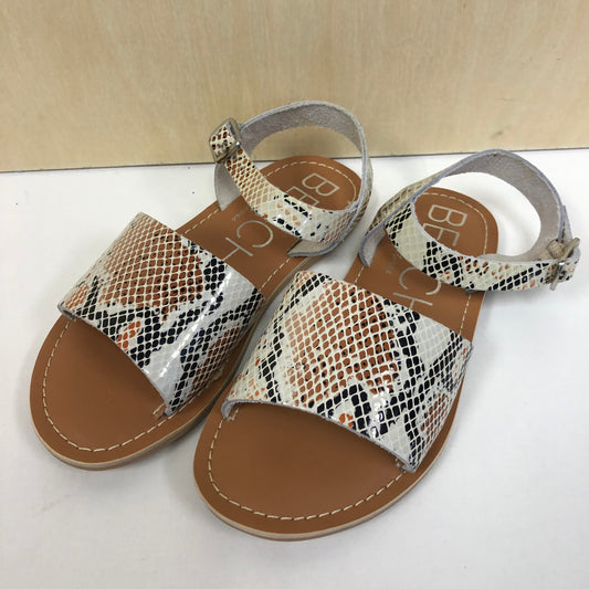 Cream Snake Sandals