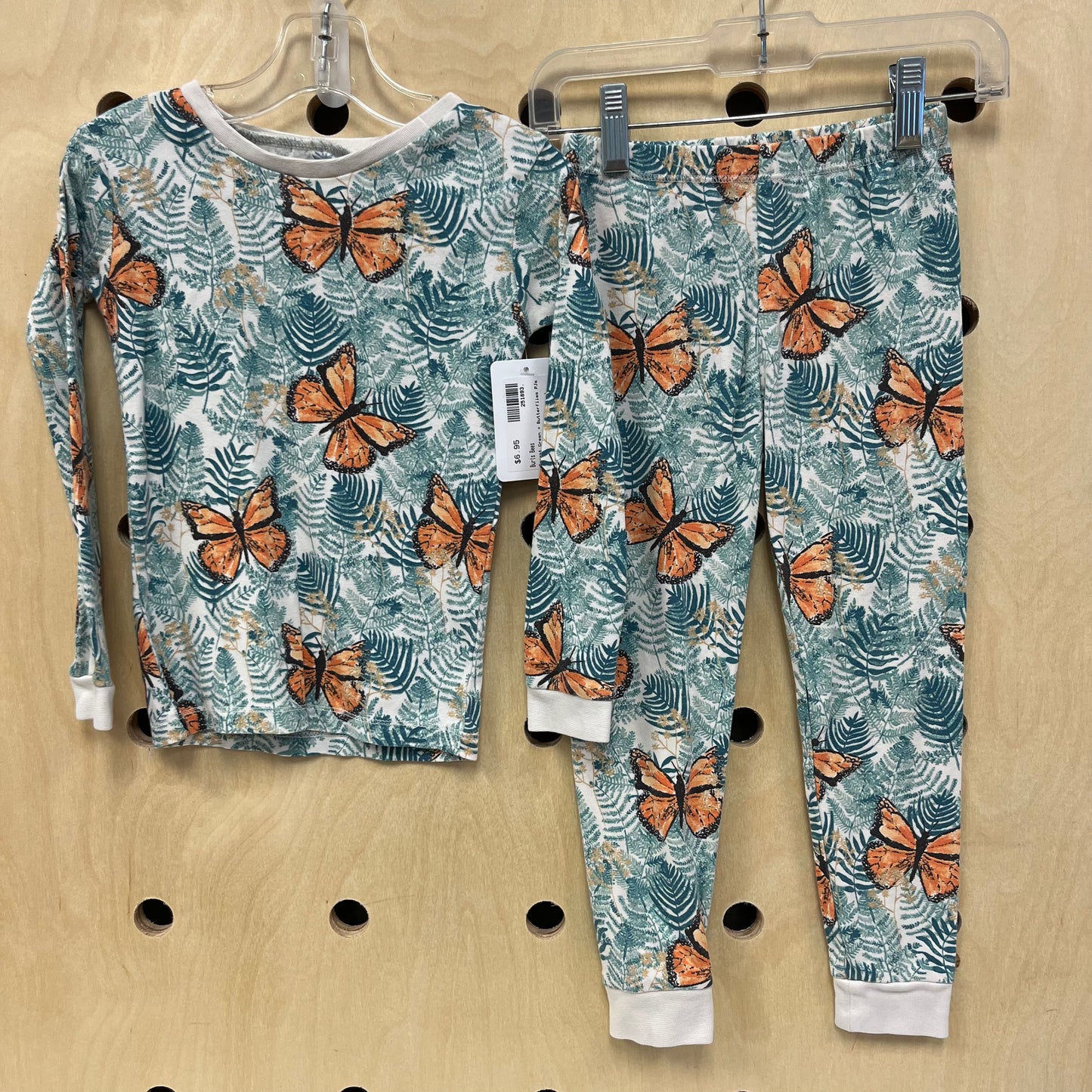 Forest Green + Butterflies PJs