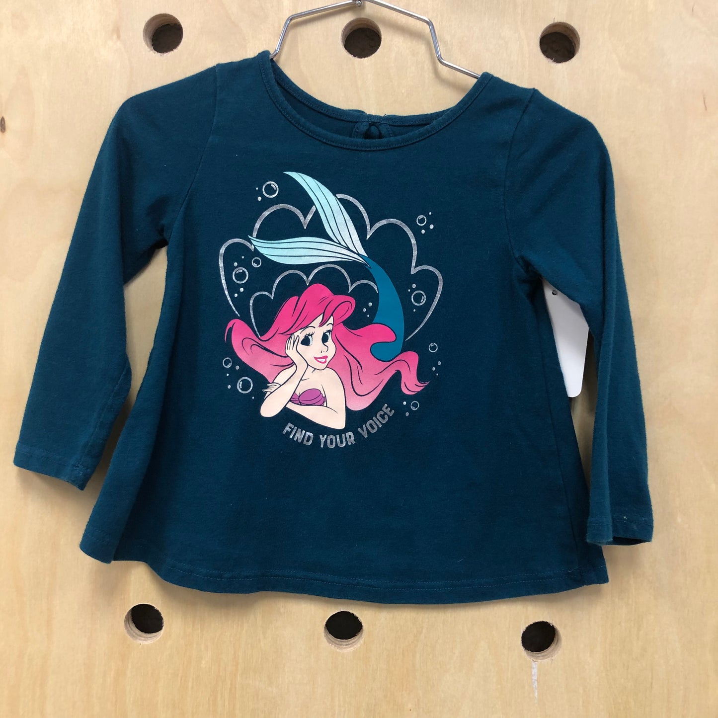 Teal Find Your Voice Ariel Tee