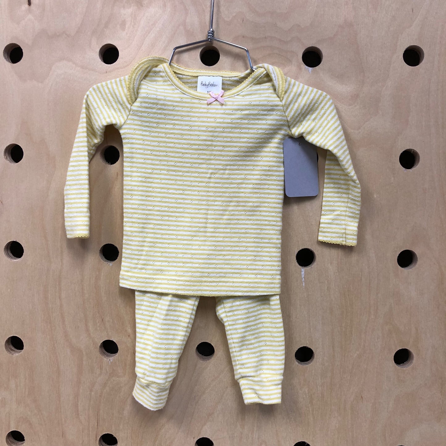 Yellow Striped 2pc. Pajamas
