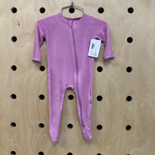 Pink Bamboo Blend Footies