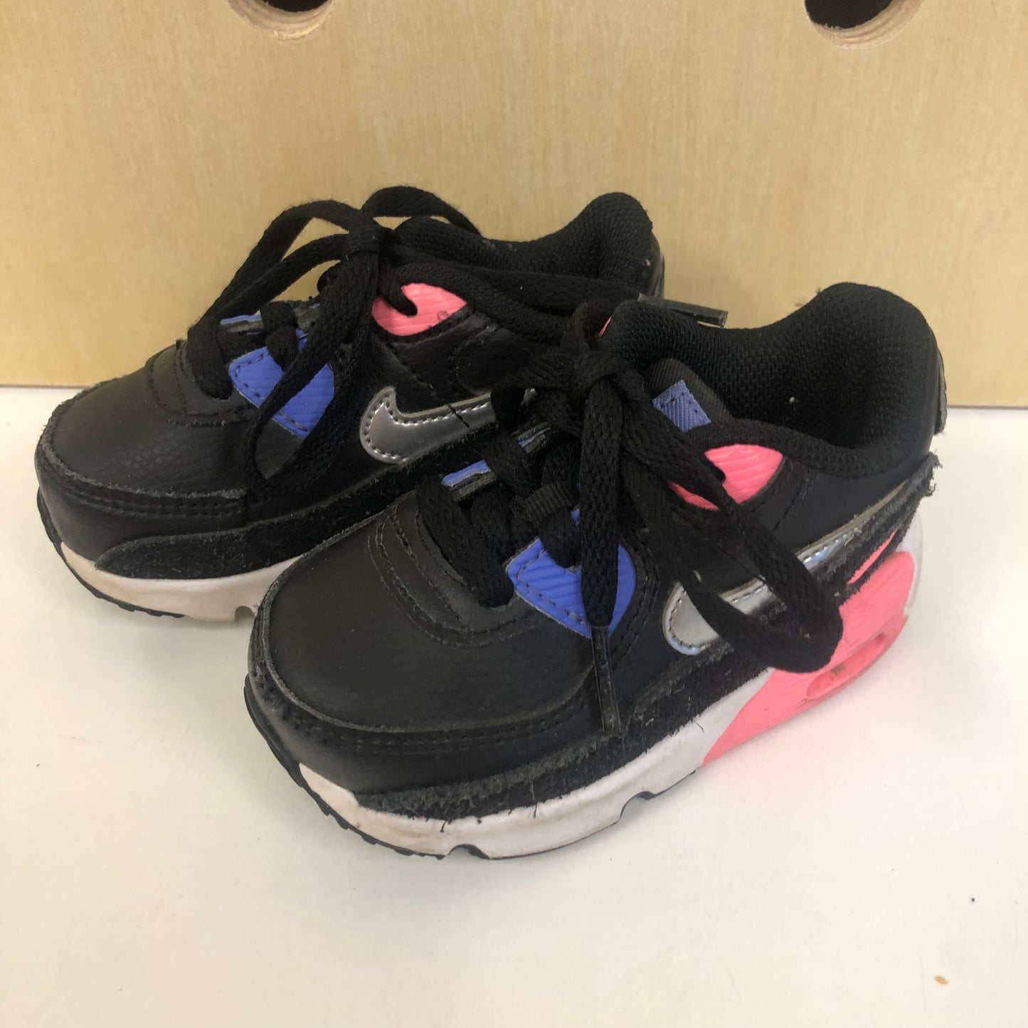 Black + Pink Air Max Sneakers