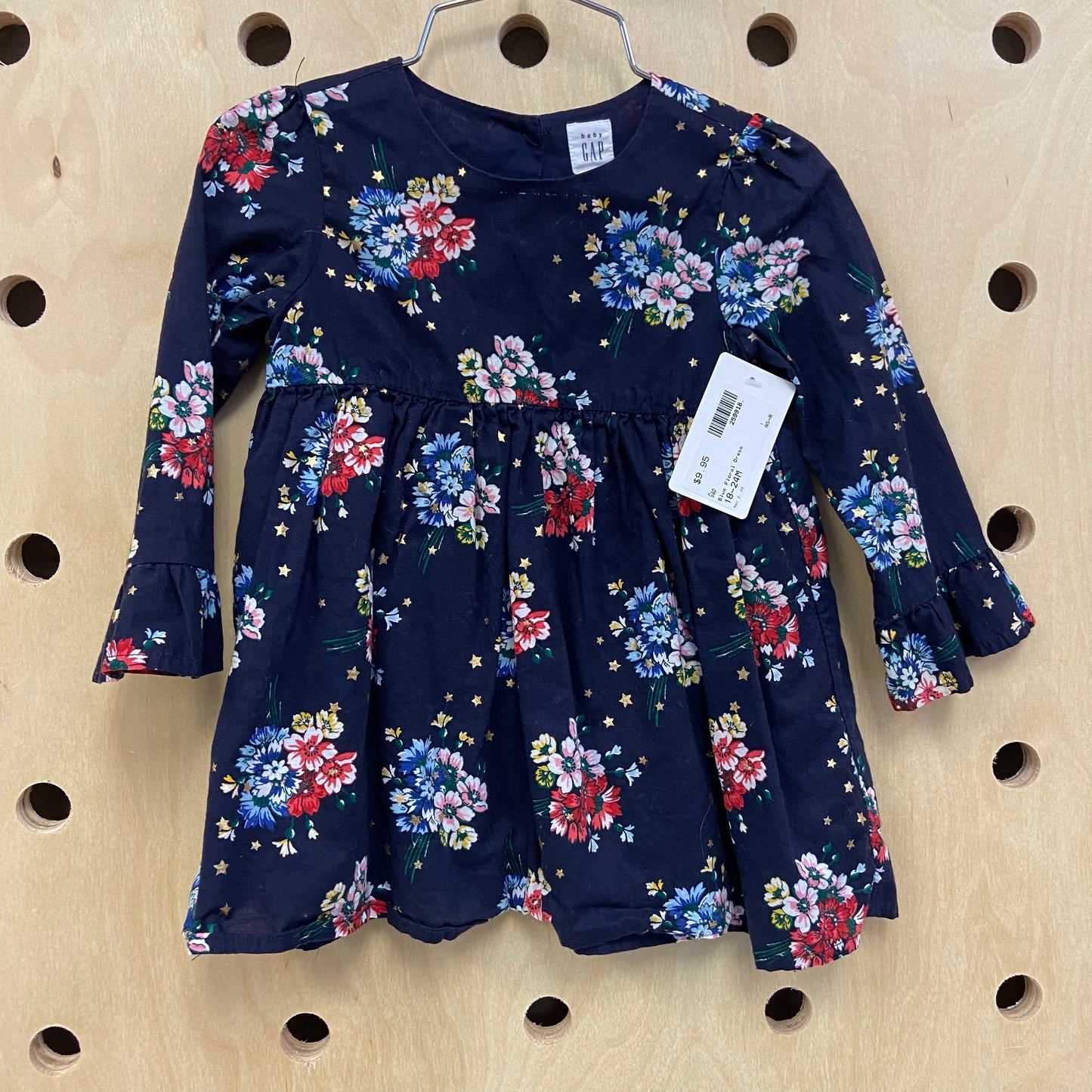 Blue Floral Dress