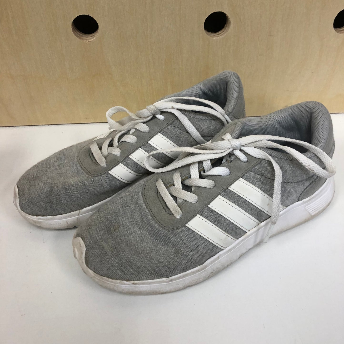Grey + White Memory Foam Sneakers