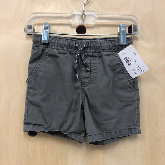 Grey Drawstring Shorts