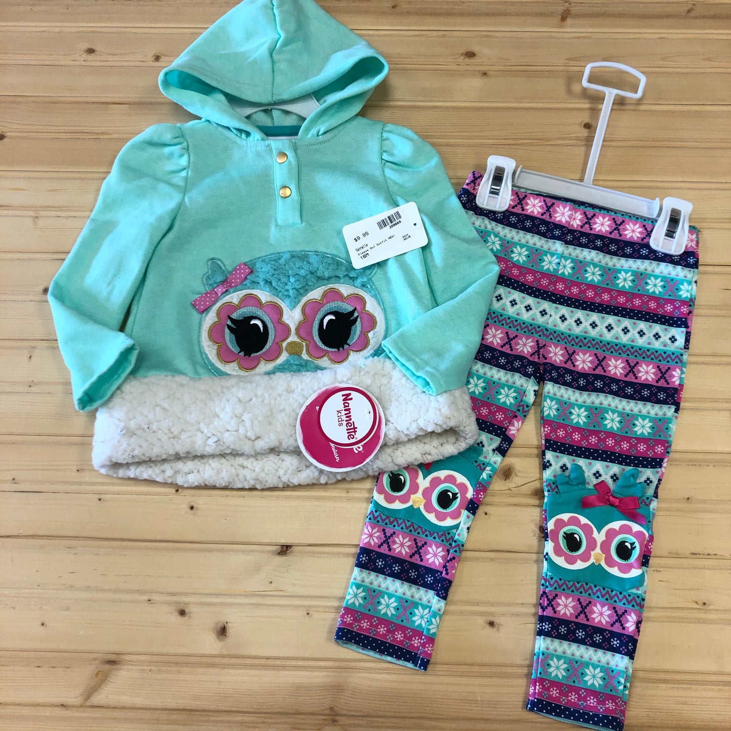 Fleece Owl Outfit NEW!