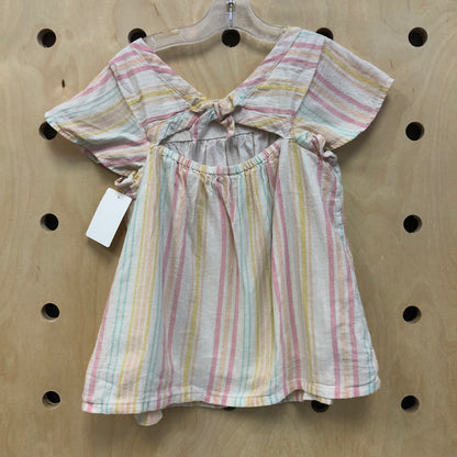 Cream Striped Top