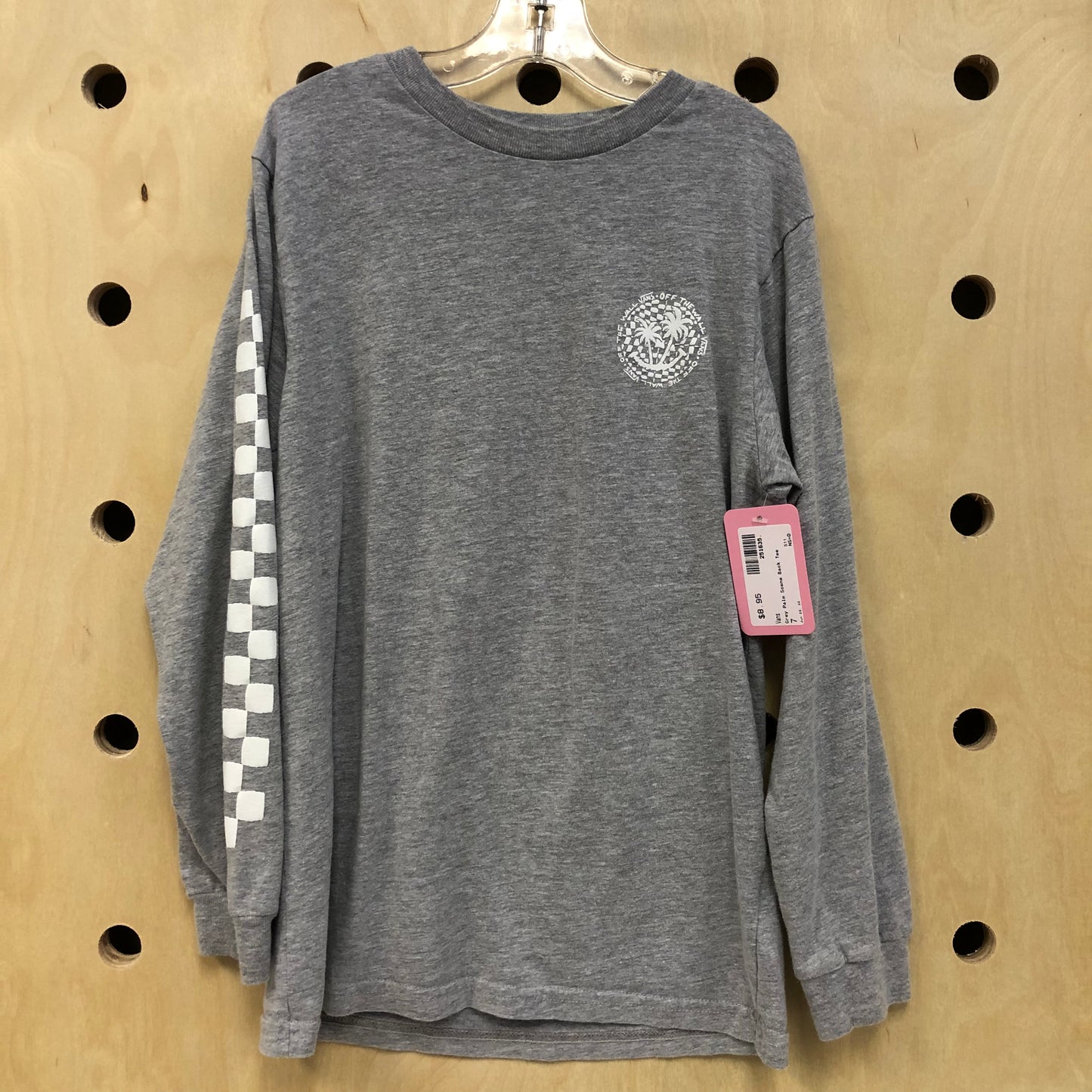 Grey Palm Scene Back Tee