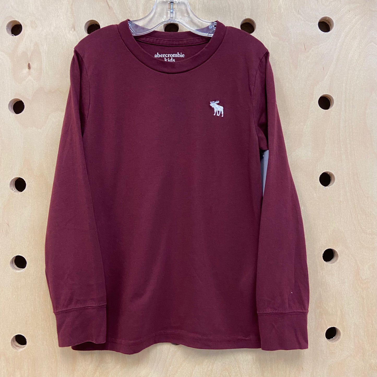 Burgundy Long Sleeve Tee