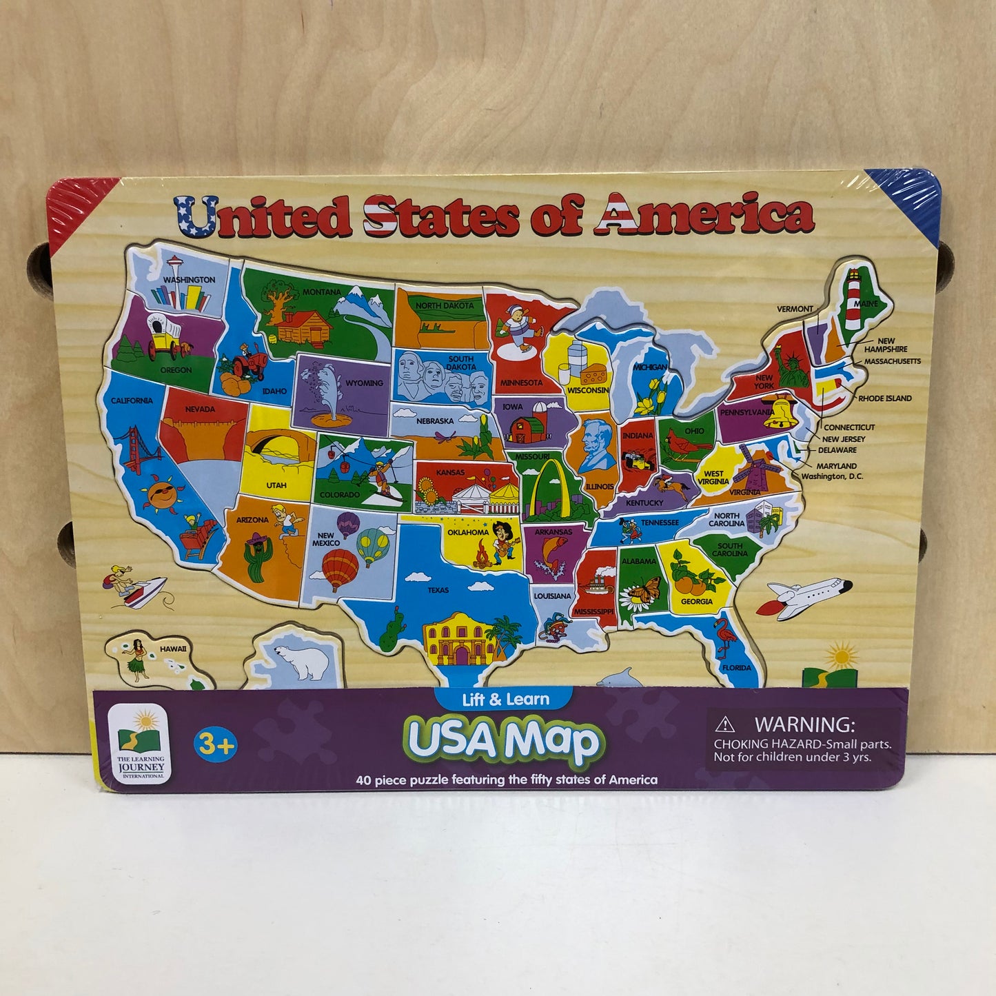 Lift & Learn USA Map NEW!