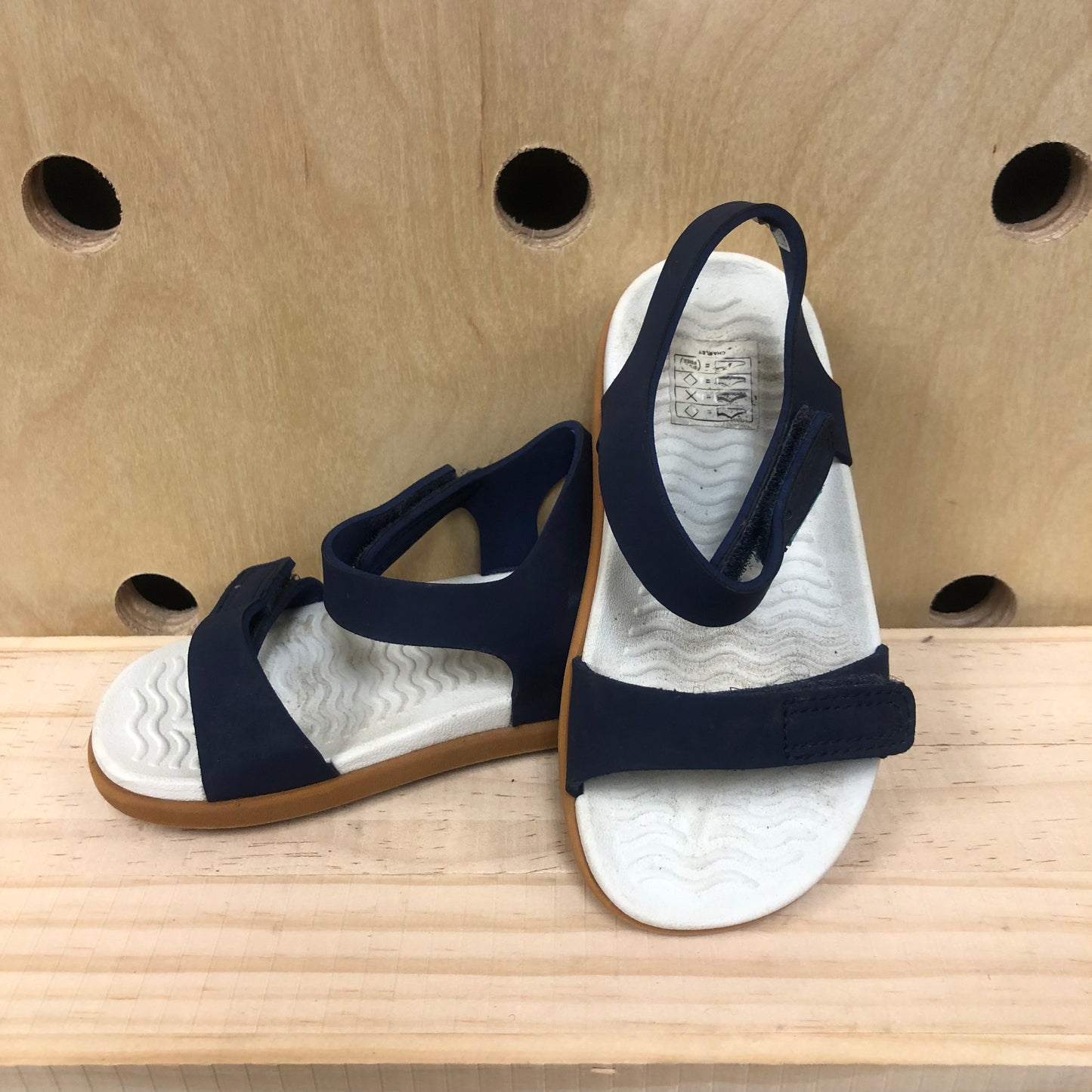Blue Velcro Sandals