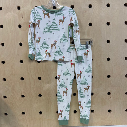 Deer + Tree Holiday Pajamas