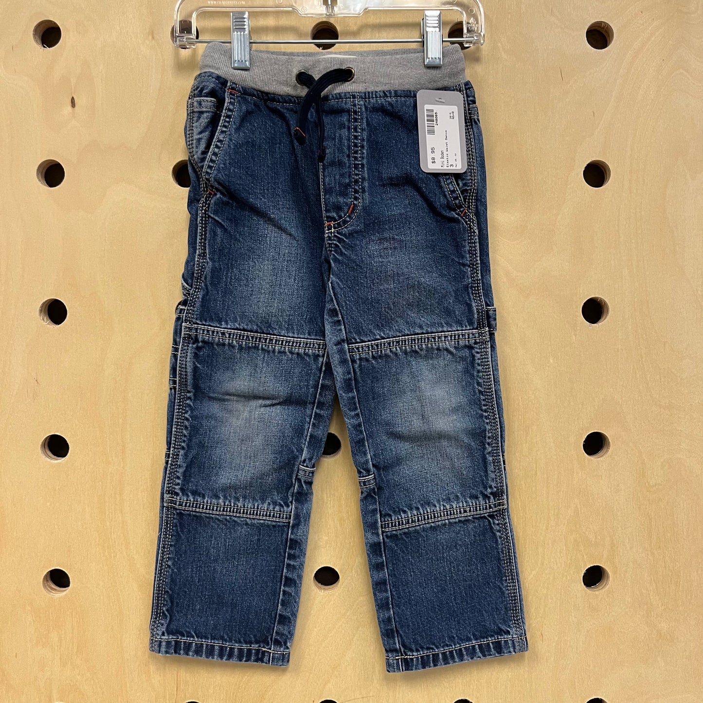 Elastic Waist Denim