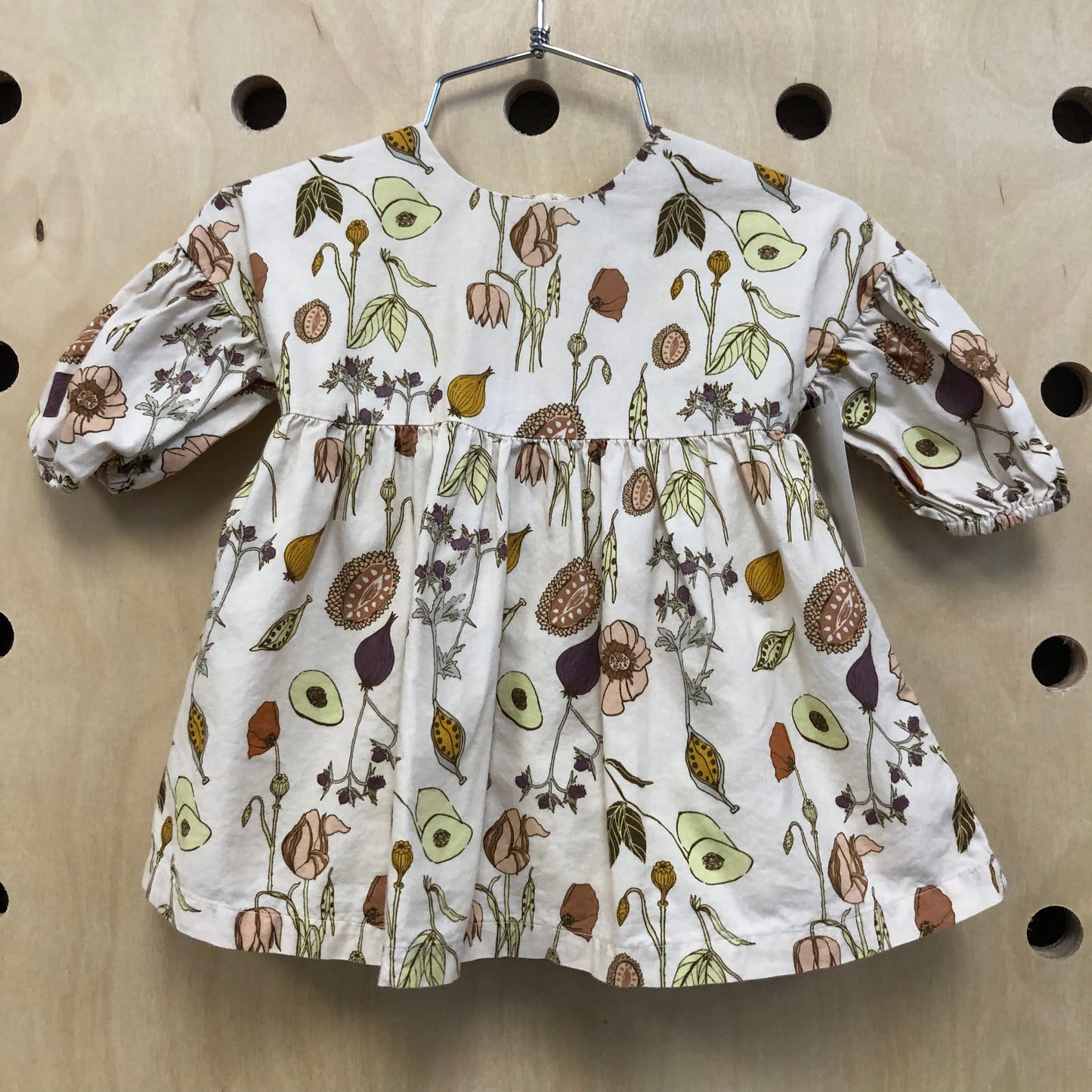 Wildflowers + Avocados Dress