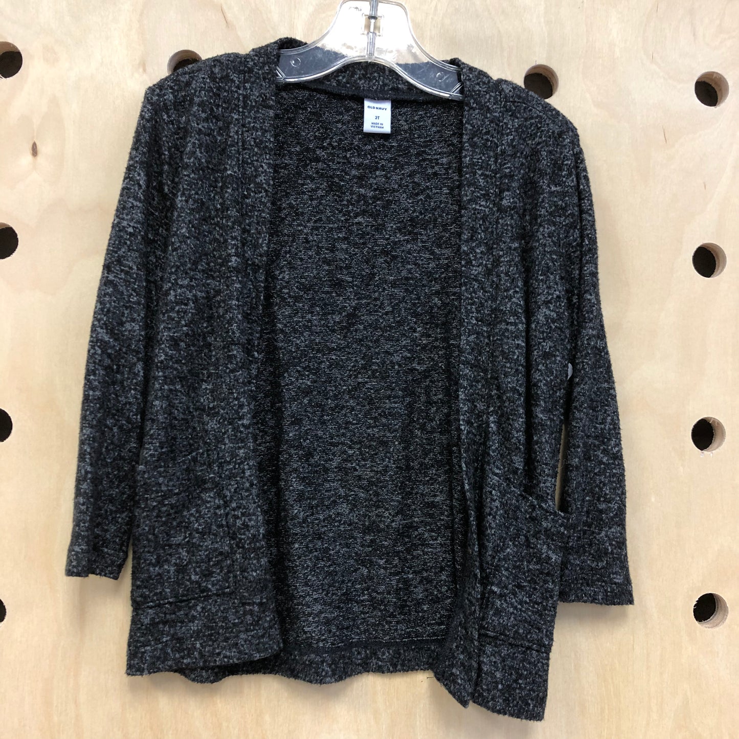 Heathered Grey Cardigan