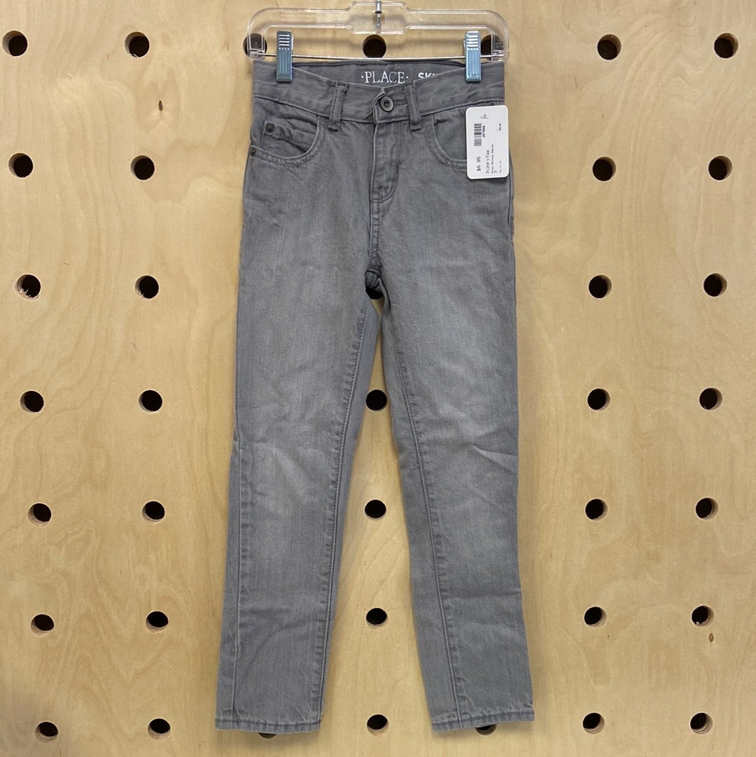 Grey Skinny Denim