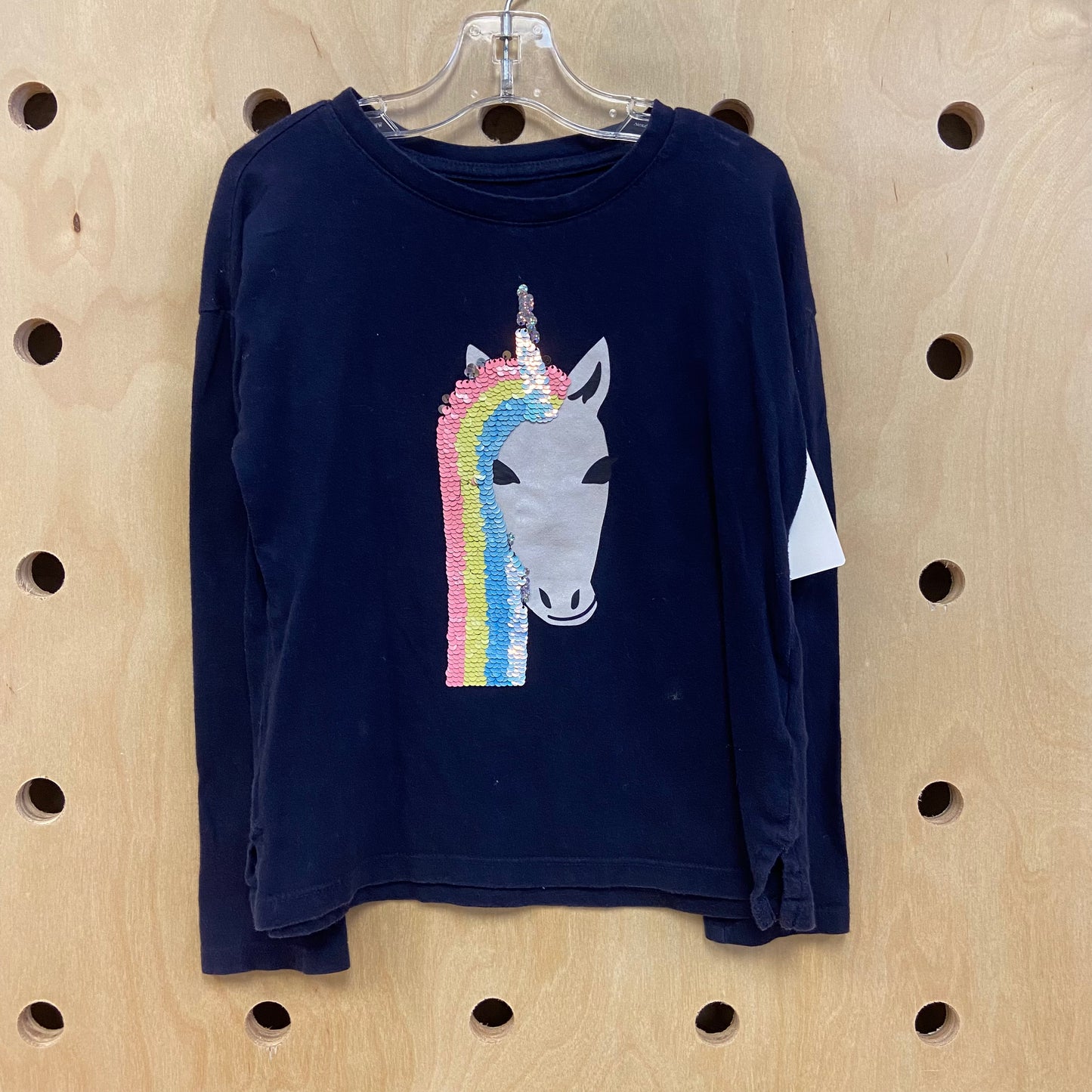 Blue Sequins  Unicorn Tee