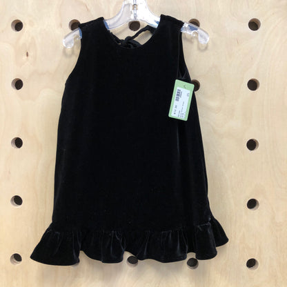 Black Velour Dress