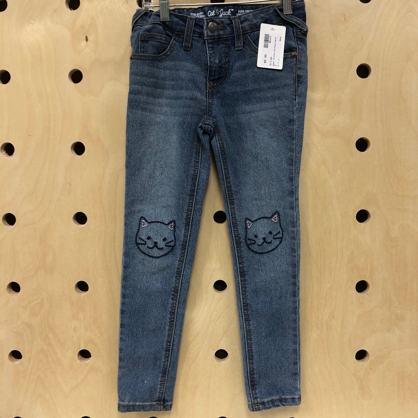 Super Stretch Cat-Knee Denim